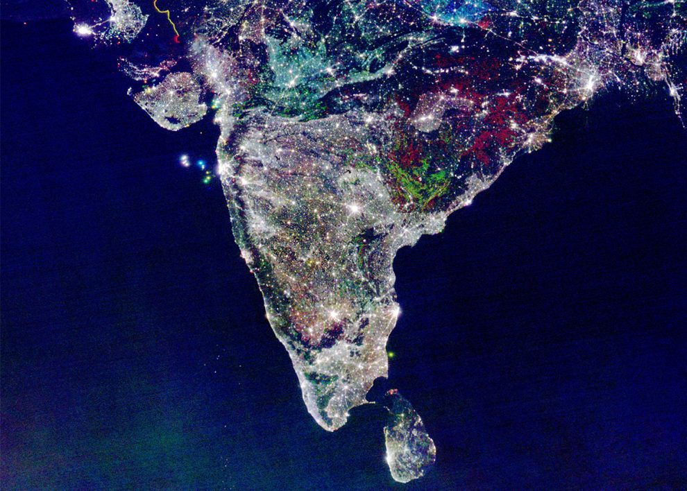 L'inde vue du ciel