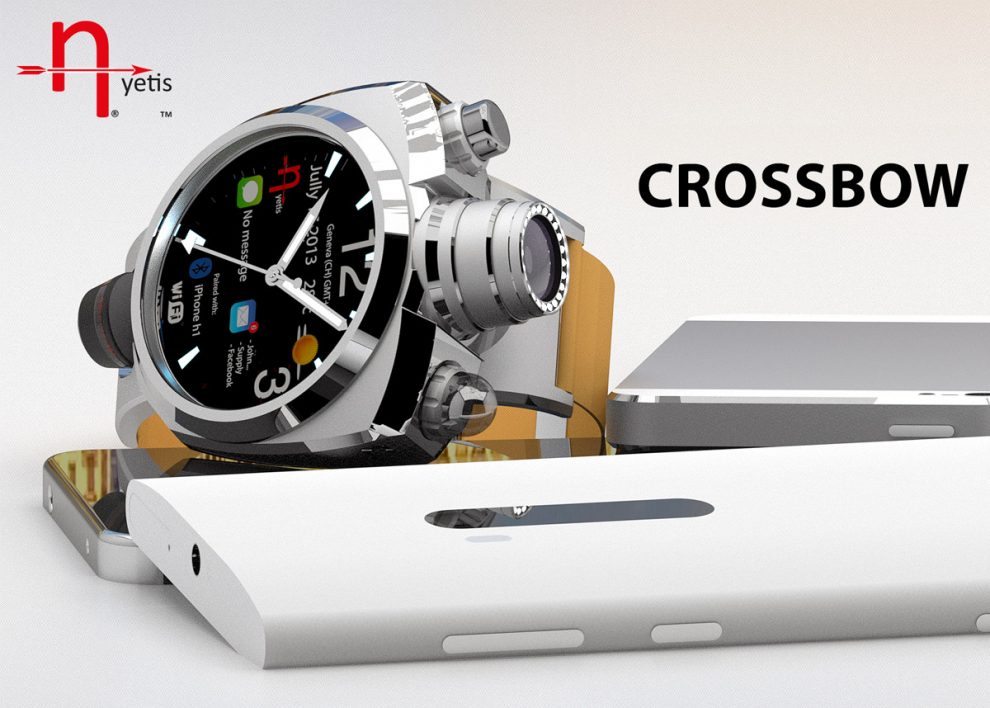 Hyetis Crossbow, Swiss Made Smartwatch
