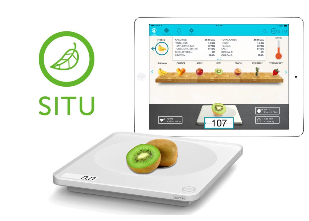 SITU : une balance qui mesure les calories