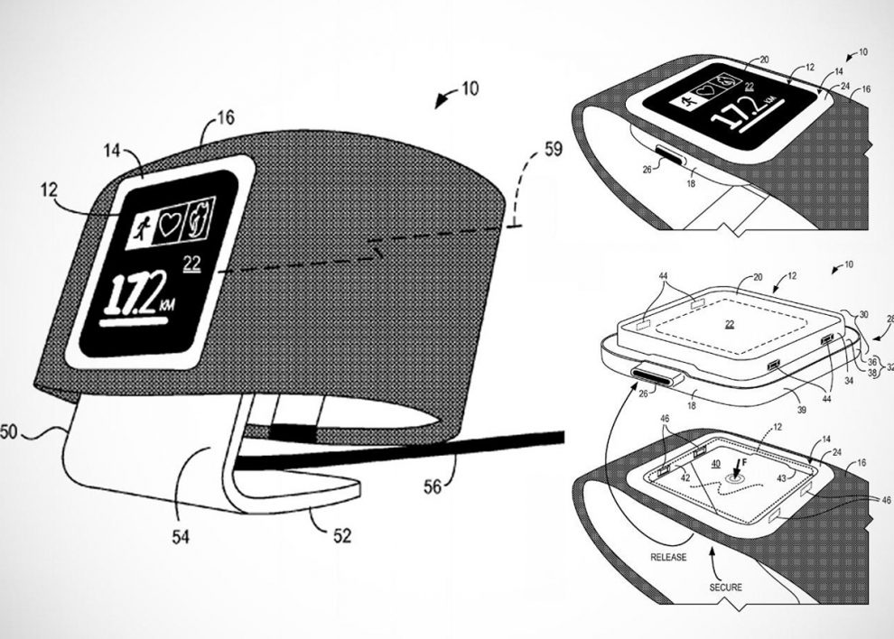 Brevet de la smartwatch de Microsoft