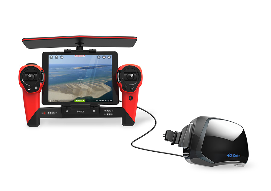 Possibilité de connecter un Oculus Rift au Bebop Drone