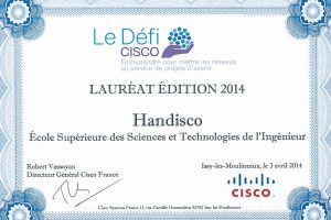 Défi Cisco : Handisco, la canne connectée