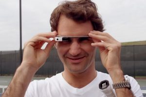 Google Glass : Federer vs. Edberg