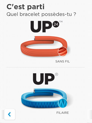 Jawbone : Application