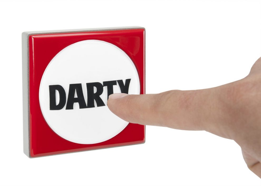 Le bouton connecté pour le SAV Darty