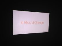 Bloc Orange écran
