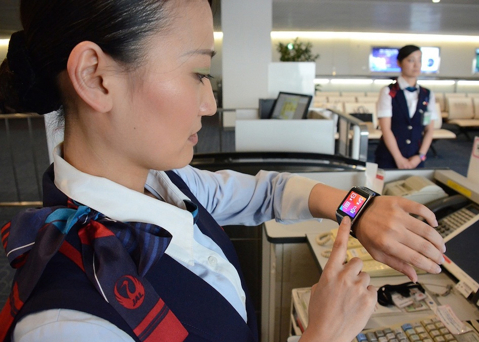 La compagnie JAL propose des smartwatches à ses employés