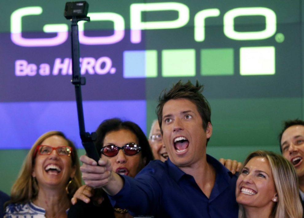 GoPro : le cours de bourse s'envole