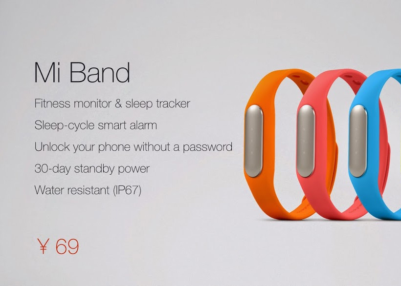 Xiaomi Mi Band, un bracelet connecté low cost