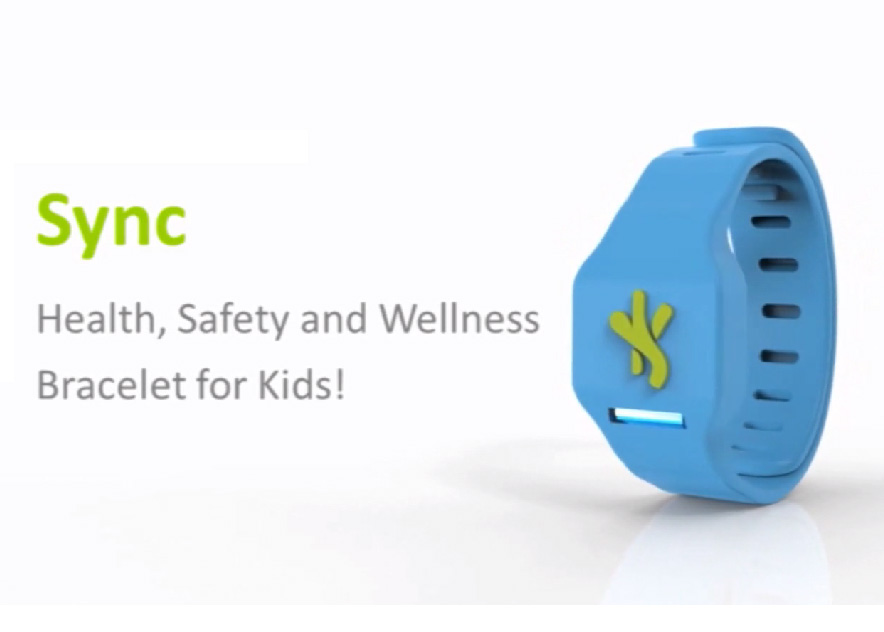 Sync, le bracelet connecté familial