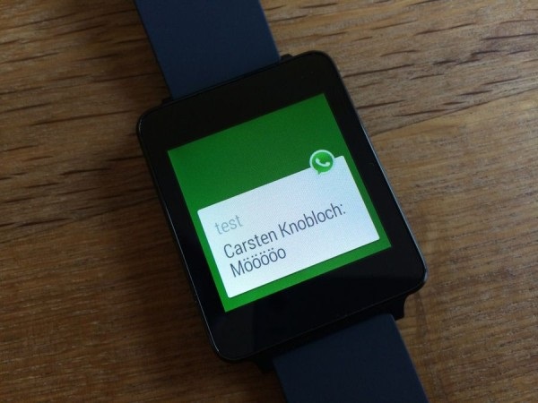 WhatsApp Android Wear