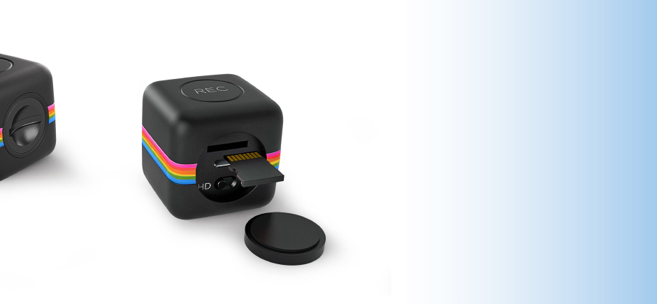 Polaroid Cube Carte SD USB