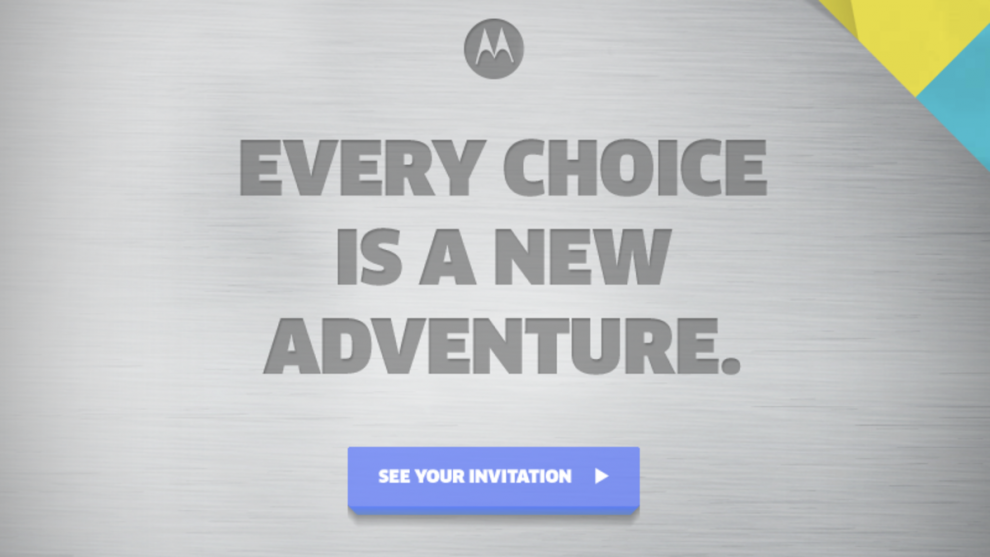 Motorola Invitation Conférence