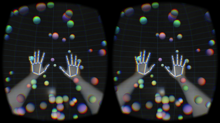 Leap Motion Détection des mains