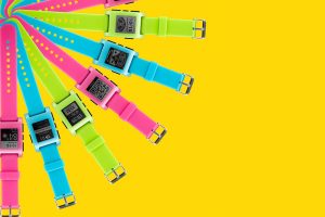 Pebble : Montre connectée limitée Hot Fresh Fly