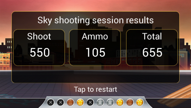 Sky Shooting Points
