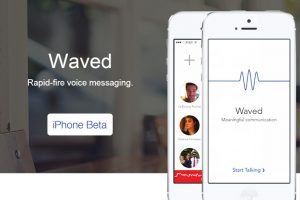 Application Waved : messagerie vocale instantanée