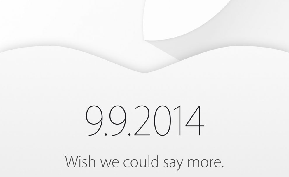 Keynote Apple septembre 2014