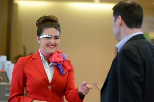 Aéroport Edimbourg et les Google Glass