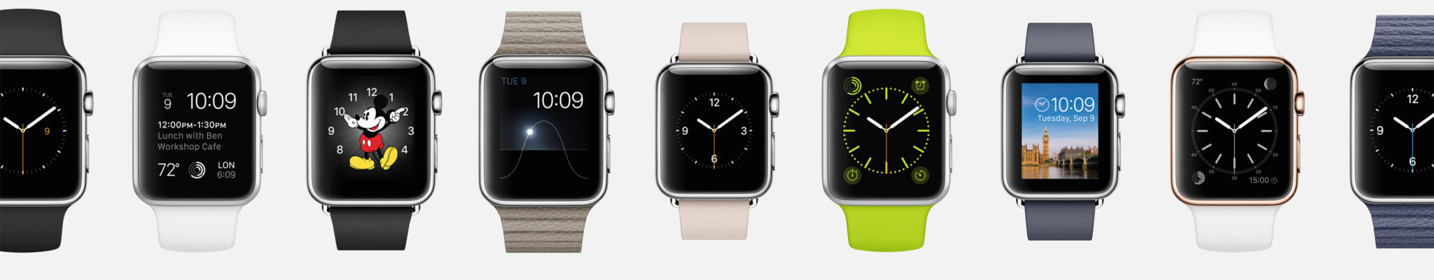 customiser l'Apple Watch