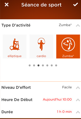 Jawbone UP et la Zumba