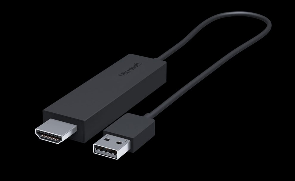 Microsoft Wireless Display Adapter, concurrent Chromecast