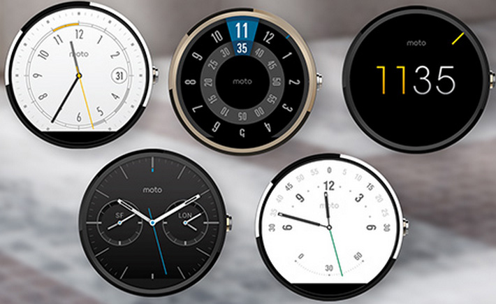 Motorola : Moto 360 en or ?