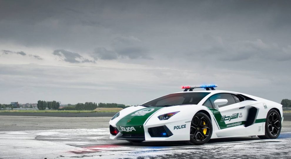 La police de Dubaï avec des Google Glass