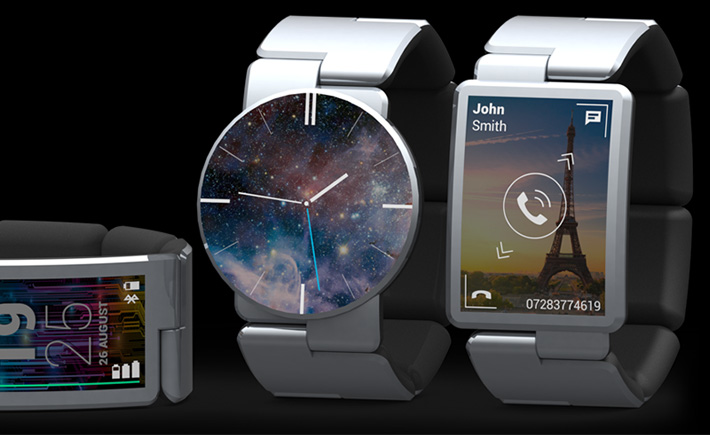 Smartwatch Blocks sur Tizen, l'OS Samsung