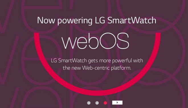 Une smartwatch LG sous webOS ?