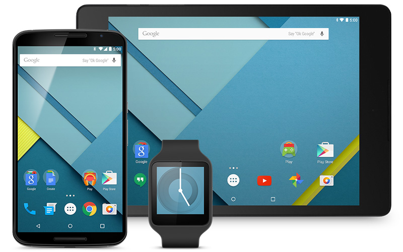 Android Wear Lollipop