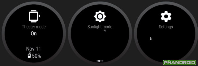 Android_Wear_5.0_Modes