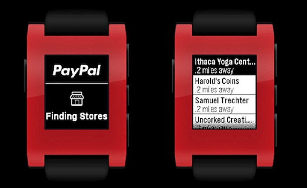 Paypal sur Pebble