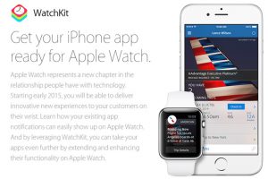 WatchKit, le SDK Apple disponible