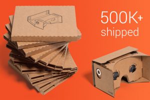 500.000 Google Cardboard vendus