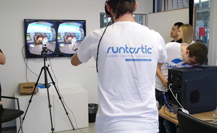 Runtastic sur l'Oculus Rift ?