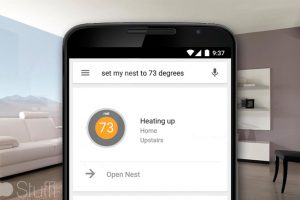 Thermostat Nest et Google Now
