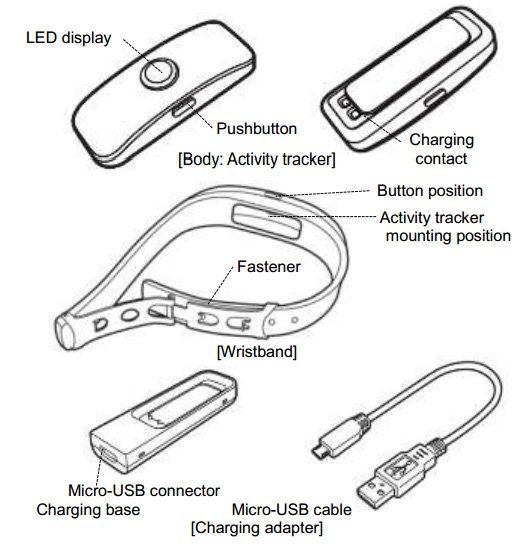 Bracelet connecté Toshiba