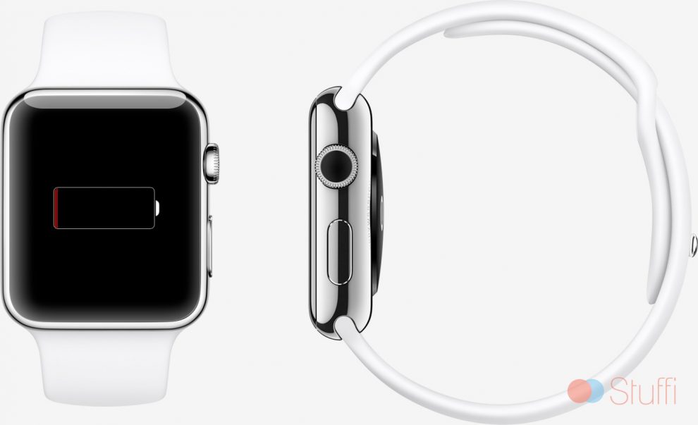 Batterie faible Apple Watch