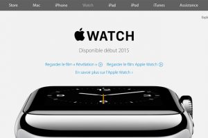 Apple Watch disponible début 2015