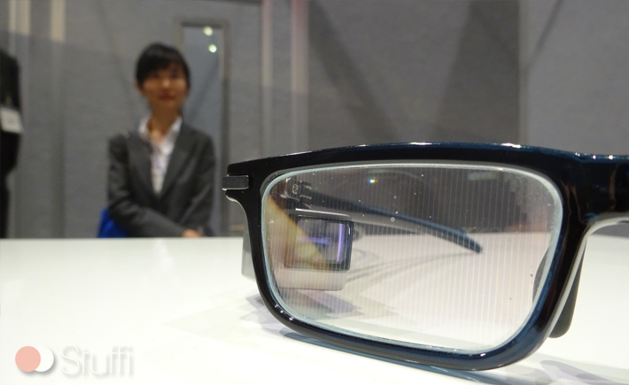 Toshiba Glass au CES