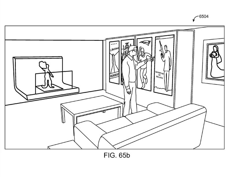 Brevet Magic Leap