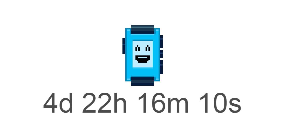 Pebble compte à rebours