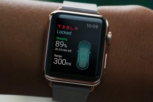 Contrôler une Tesla depuis l'Apple Watch ?