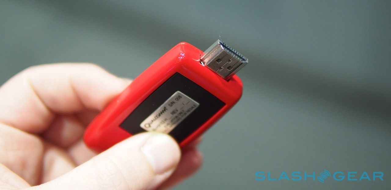 Clé HDMI Streaming Qualcomm 4K de dos