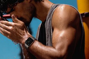 Apple Watch Résistante à l'eau mais pas waterproof