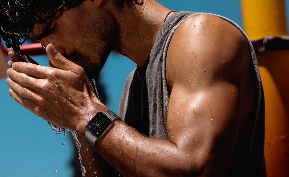 Apple Watch Résistante à l'eau mais pas waterproof