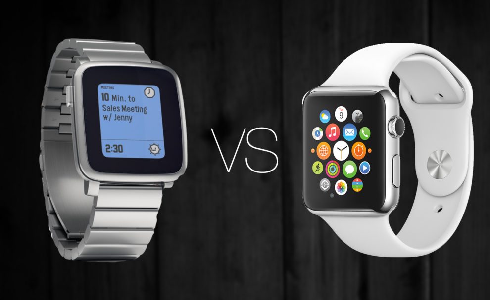 Pebble Time vs Apple Watch