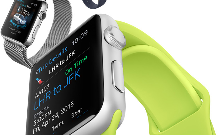 L'App Store de l'Apple Watch est accessible