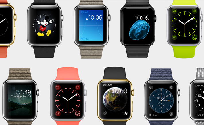 Les différents bracelets de l'Apple Watch